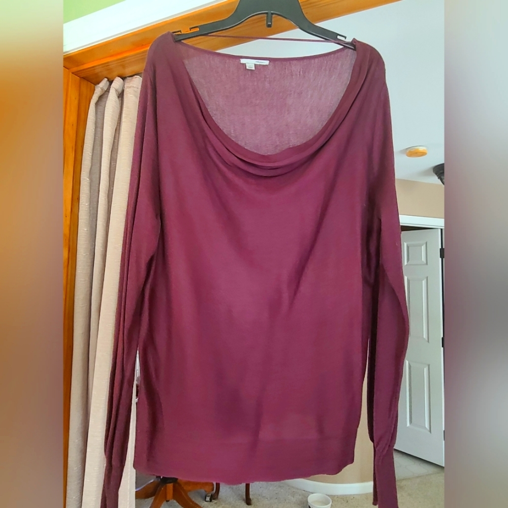 Halogen Beautiful Dark Raspberry Light Weight Swe… - image 1